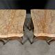 Pair of bedside tables in rosewood marquetry, Louis XV style – 2nd half of the 20th century