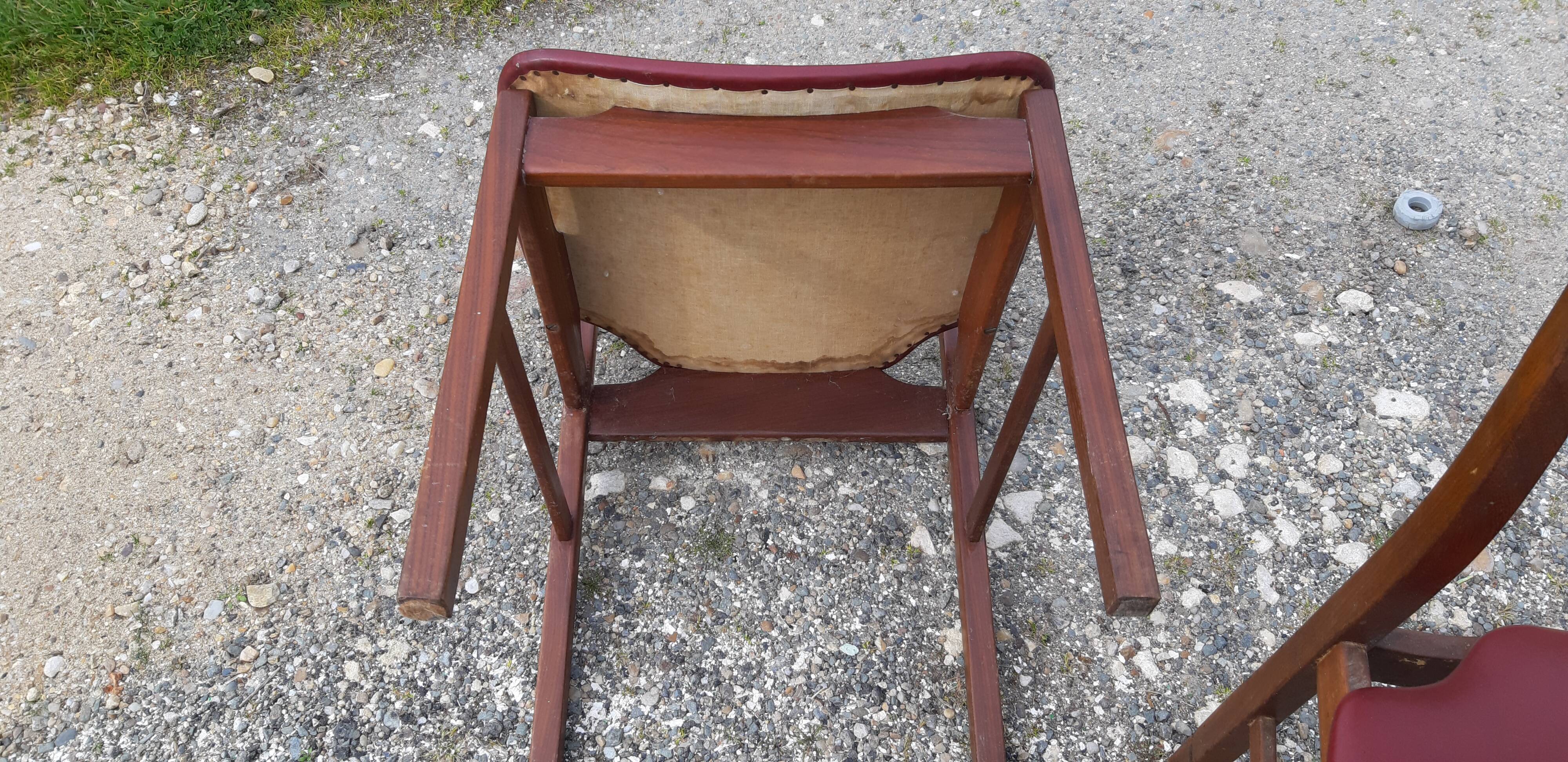 Paire de chaises de style scandinave