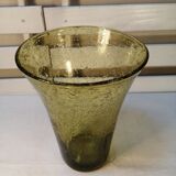 Blown glass vase - Biot glassware