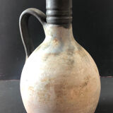Stoneware bottle vase by Willy Biron
