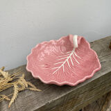 Slip pink cabbage leaf flat empty pocket