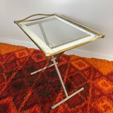 Folding side table from the 60s