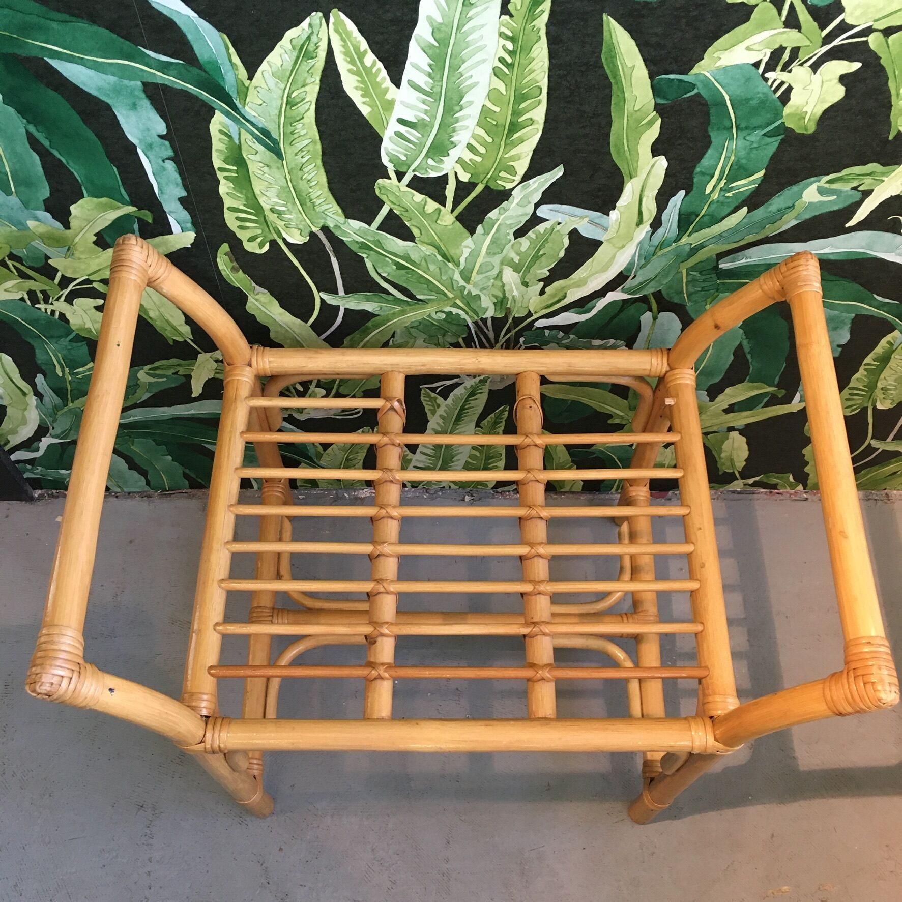 Tabouret en bambou