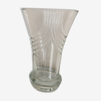 Vase en cristal année 60