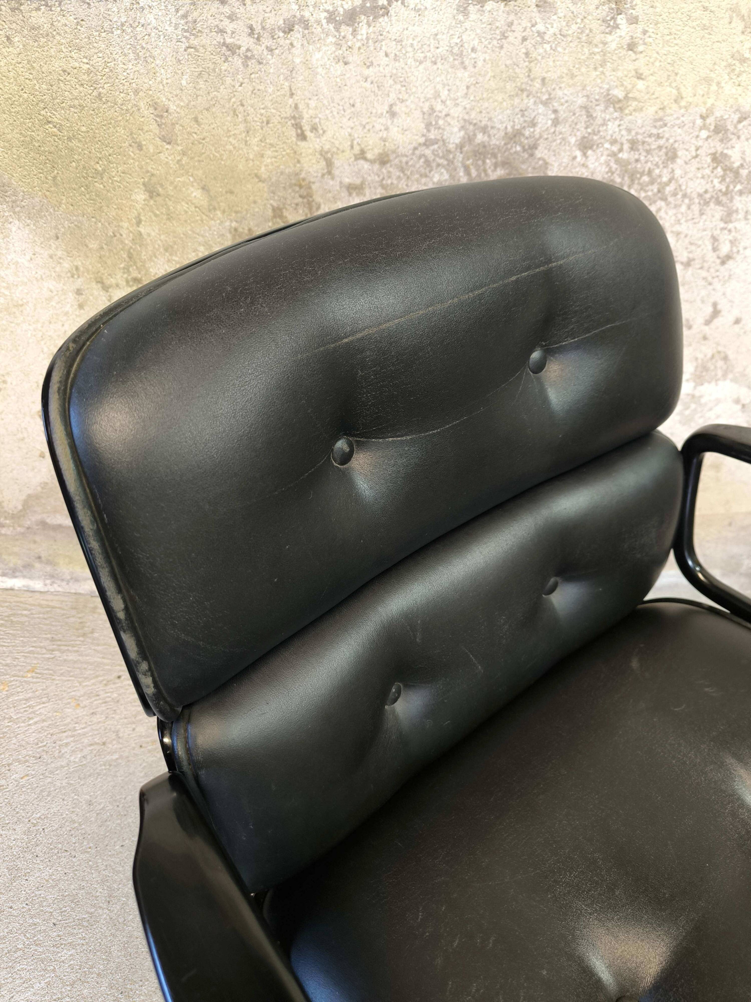 Vintage office chair by Ico Parisi for MIM Roma