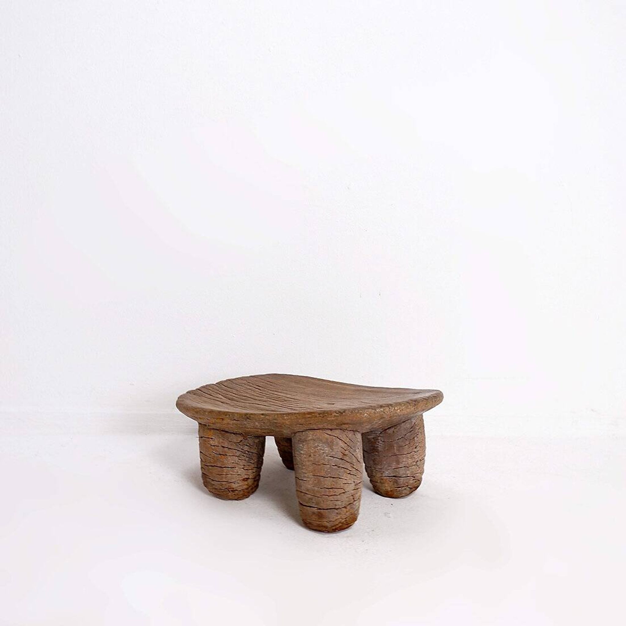 African "Senufo" Stool Hand Carved - Ivory Coast