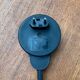 Lampe de table en verre champignon postmoderne, Italie