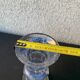blue crystal vase medici shape