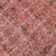 Dusty Rose Turkish Vintage Oversize Handmade Wool Carpet Rug, 198x297 Cm