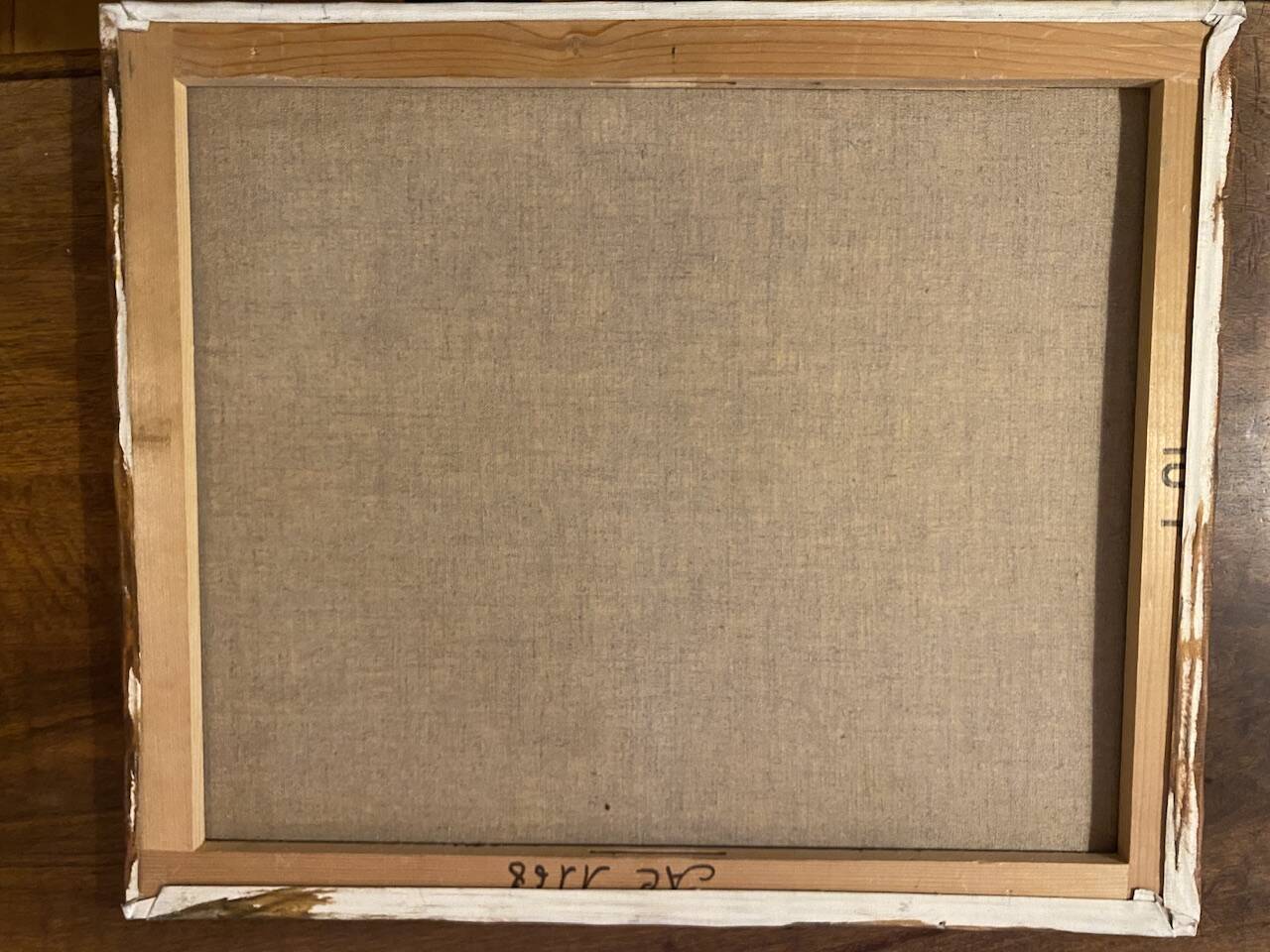 Still life with basket of wild flowers signed Mahler 20th century