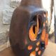 Ceramic floor lamp foot