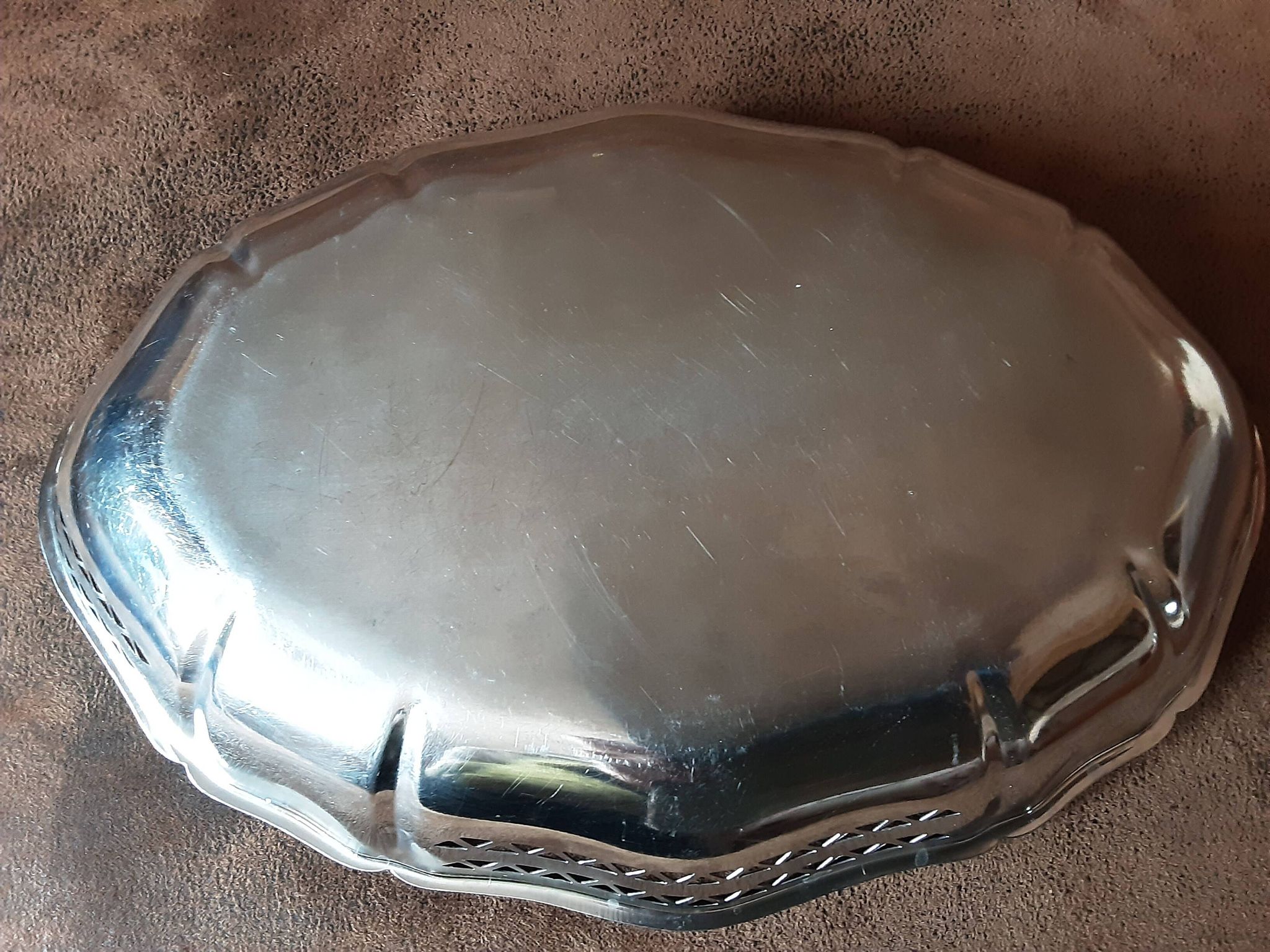 Vintage metal bowl