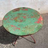 Scrolled garden table