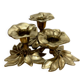 Antique brass candlestick