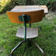 Single seat school desk