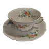 Tasse à thé porcelaine de Limoges ancienne fabrique royale