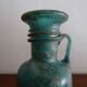 Ancient balsamaire Gallo Roman style iridescent glass paste