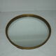 Center tray table in bronze and mirror 19th century