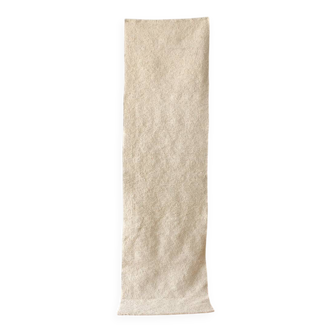 Tapis de couloir tissé main - coton reyclé - 65 x 230 cm