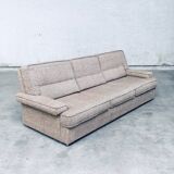 Mid-Century Modern Boucle 3 Seat Sofa, Italy, 1970s
