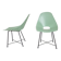 Pair of Augusto Bozzi Chairs for Saporiti, Italy 1950's