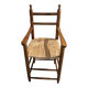 Chaise haute en bois pour enfant
