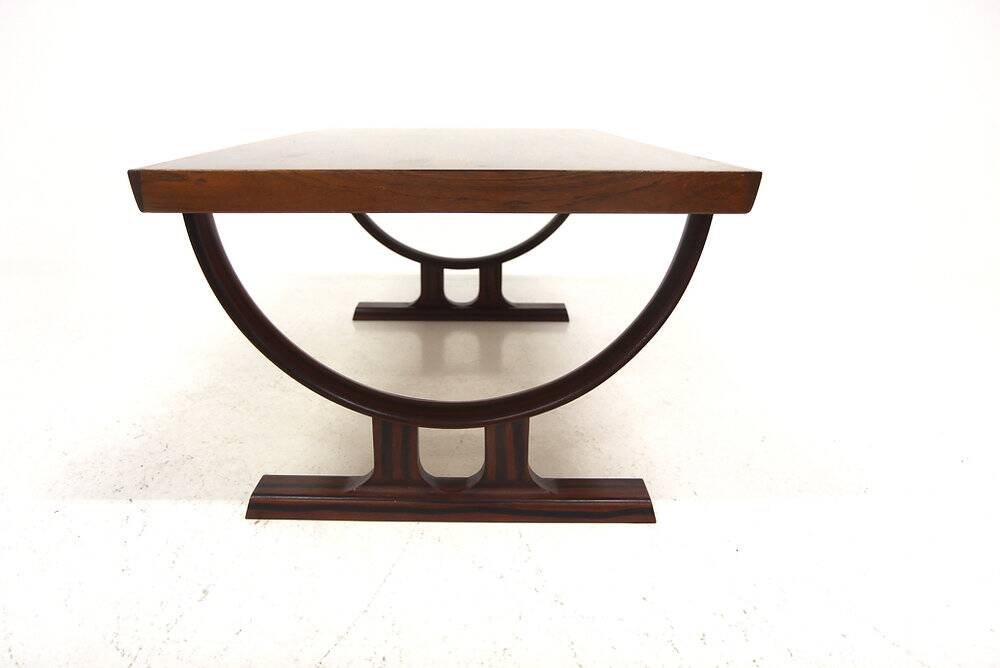 Scandinavian coffee table in rosewood, Johannes Andersen, Denmark, 1960.