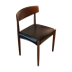 Set of 4 vintage Scandinavian "Huldra" oak chairs