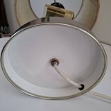 Lampes en lucite et métal chromé 70's