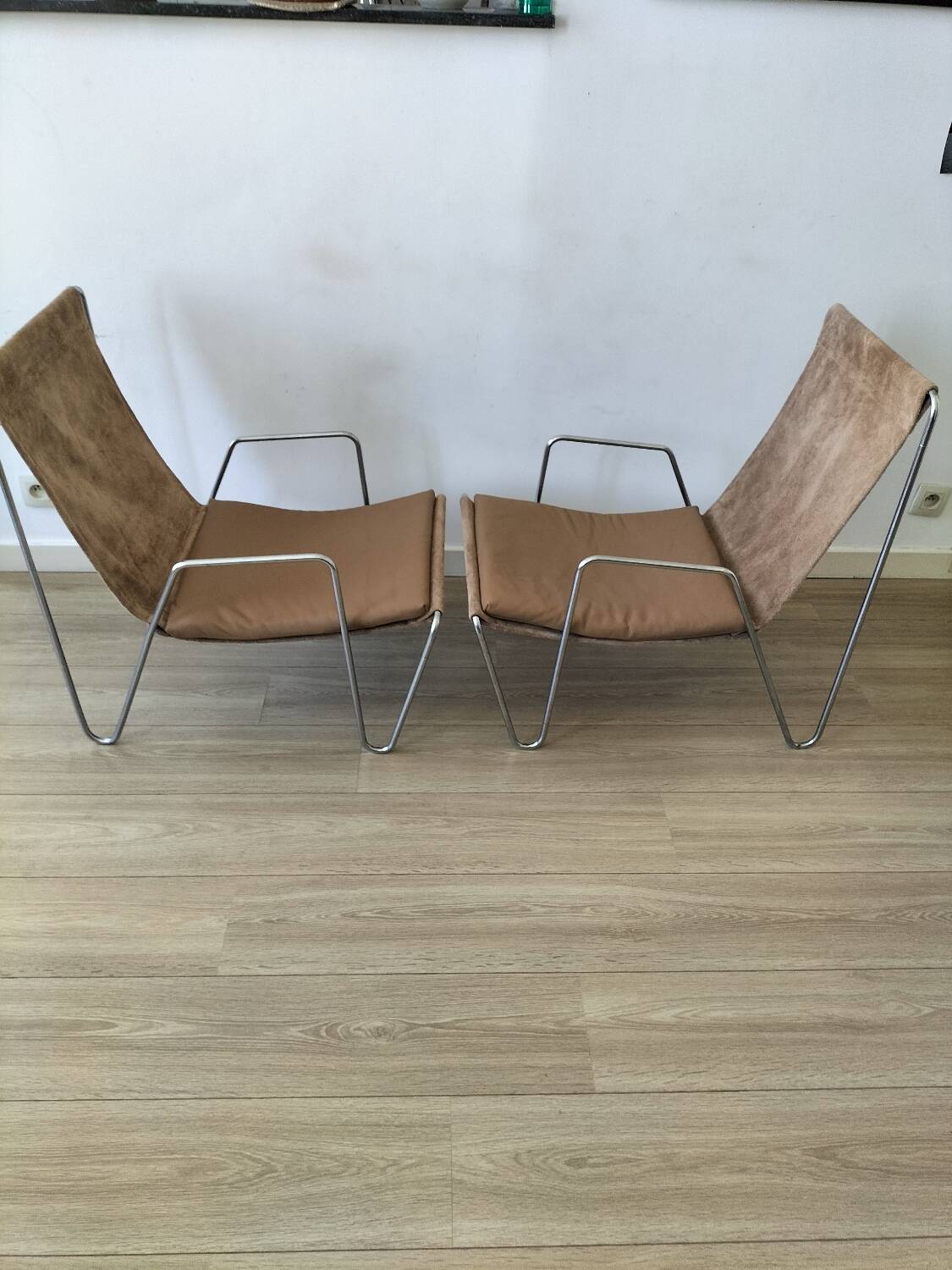 Pair of Verner Panton armchairs circa 1950