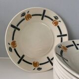 Badonviller dessert plates