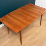 Retro extending dining table & 4 chairs by tom robertson for mcintosh of kirkcaldy