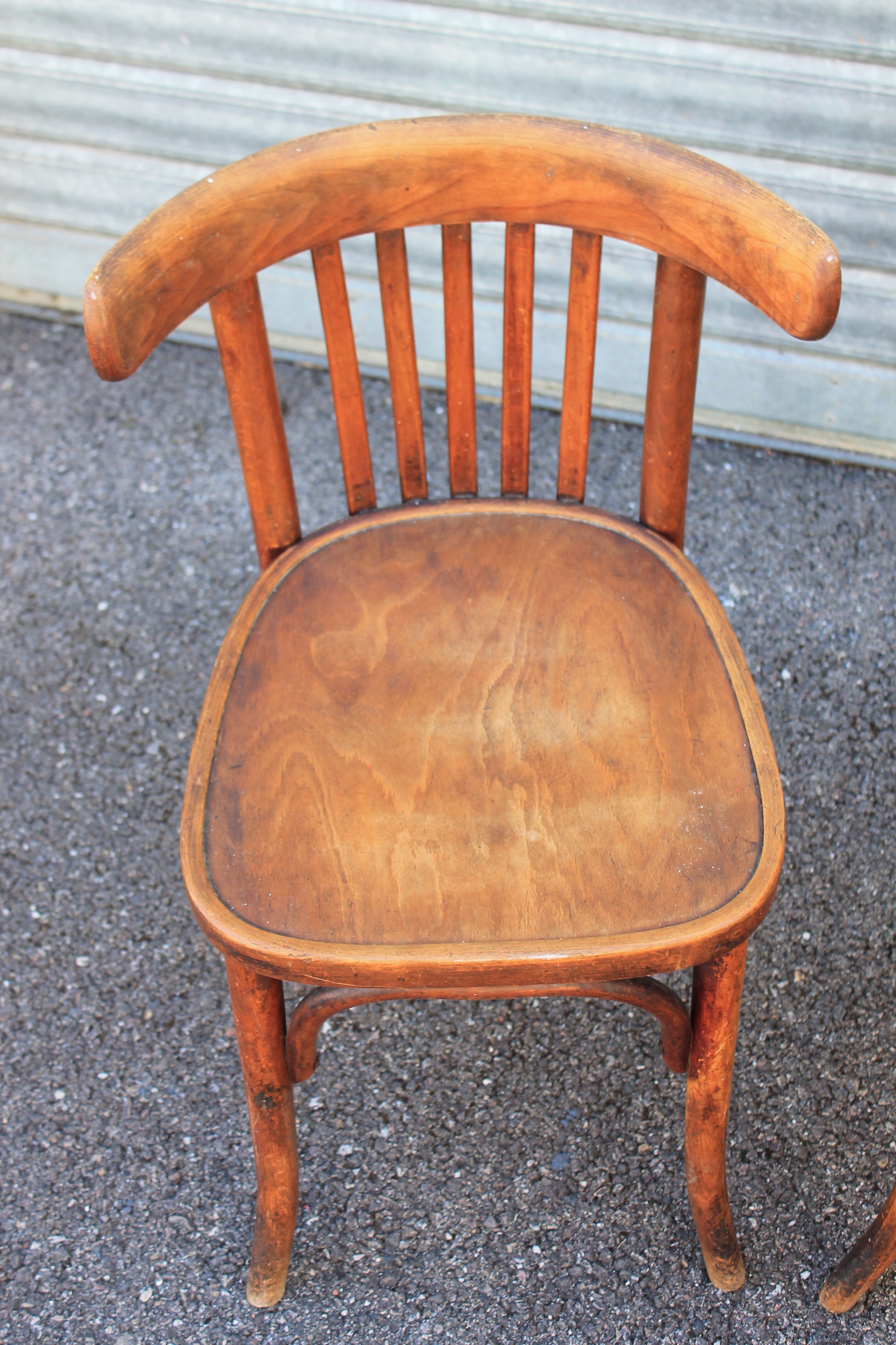 Pair of Artex bistro chairs