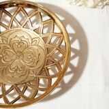 Cup in vintage brass