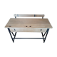 Two-seater schoolboys desk in oak