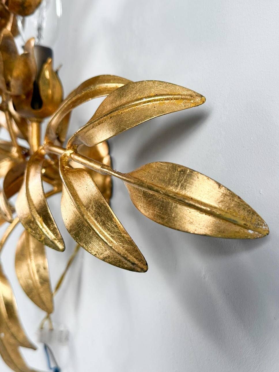 Hans Kögl. Wall lamp/ceiling lamp, 'Pioggia D'oro', Germany, 1960s.