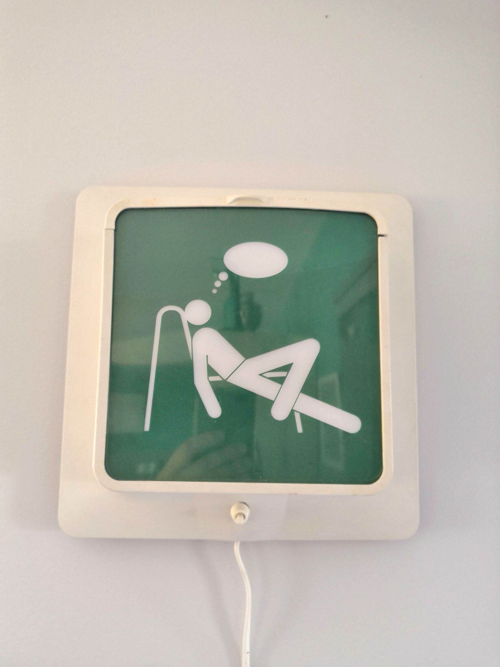 Vintage interchangeable wall lamp Ikea model Skugga