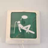 Vintage interchangeable wall lamp Ikea model Skugga