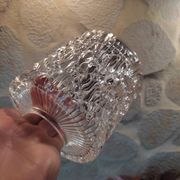 Tulipe en verre moulé