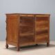 Antique Charles X mahogany commode, Genoa, 19th century
