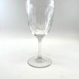 4 crystal wine glasses of Baccarat model Molière
