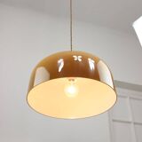 Space Age Brown Pendant Lamp from Guzzini, 1960s