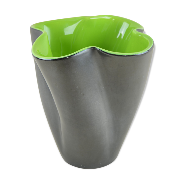 Vase Elchinger bicolore des années 50 — Beyit