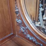 Louis XVI two-part sideboard in carved walnut
