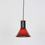 Pair of 2 Danish vintage lamps PT by Michael Bang for Holmegaard, 1970s