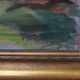 Gotthard Sandberg (1890-1961) , Swedish Oil Painting, Oil on Board, 1933, Framed