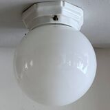 White porcelain ceiling light