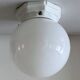 Plafonnier porcelaine blanche
