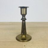 Bougeoir laiton doré vintage
