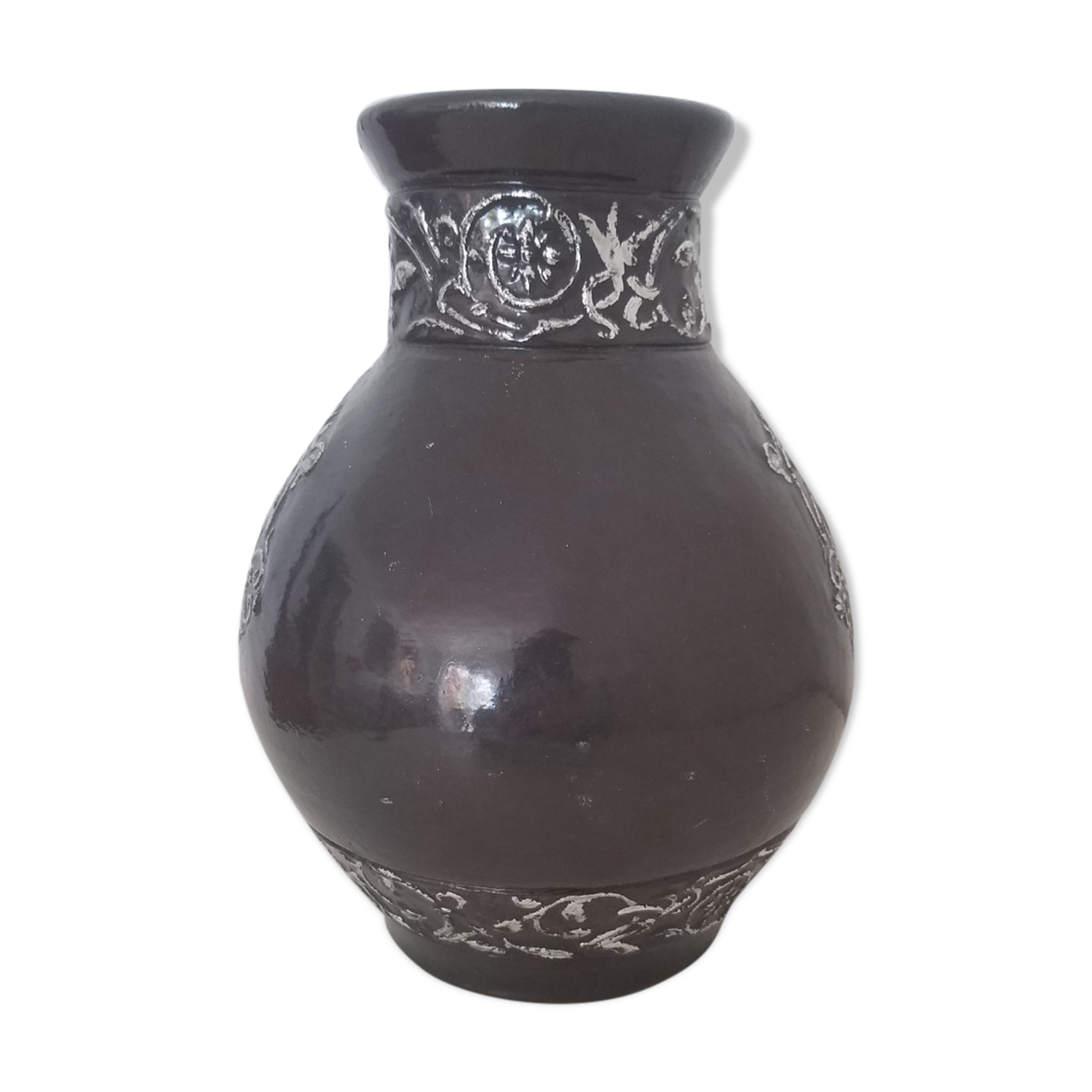 Ceramic vase . Moroccan handicrafts